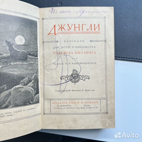 Р. Киплинг Джунгли 1913г