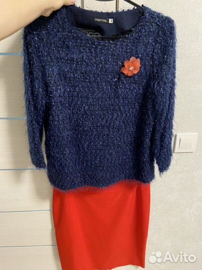 Костюм юбка и кофта 48-50