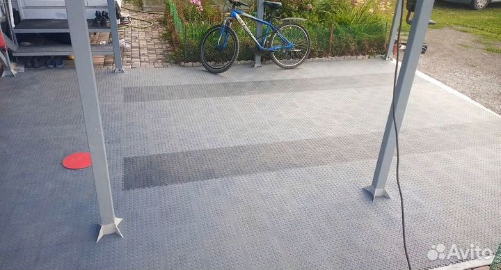 Модульная плитка для склада