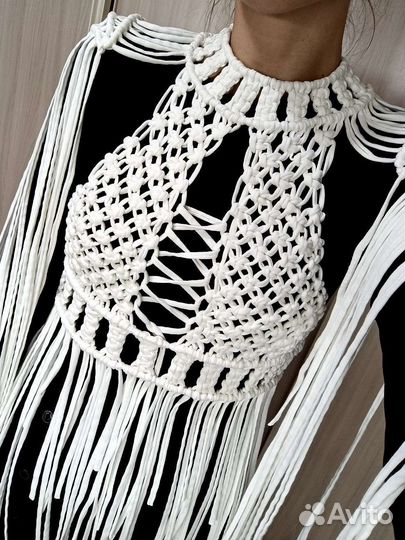 Топ макраме