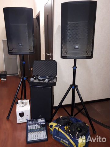 Звуковое музыкальное оборудование в аренду/прокат