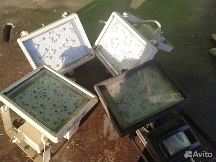 Светодиодный прожектор уличный бу