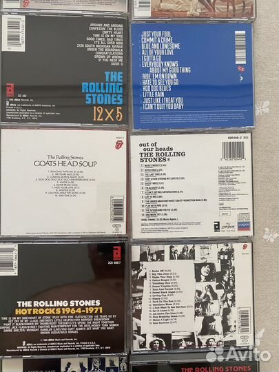 Cd компакт диски Rolling Stones, сша, фрг
