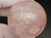 Шар розовый кварц 43,5 мм