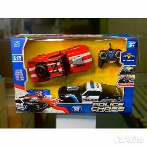 Набор из двух полицейских машин масштаб 1:16