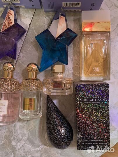 Духи Mugler,Guerlain, Diptyque,La prairie, D&G