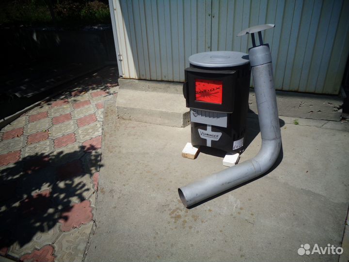 Печь отопительно-варочно дровяная 