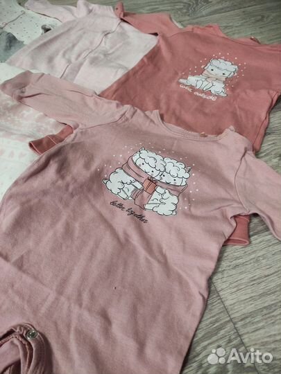 Пакет фирменных вещей на девочку 62