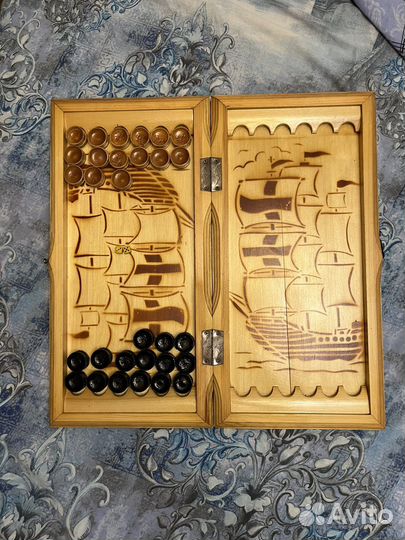 Нарды ручной работы