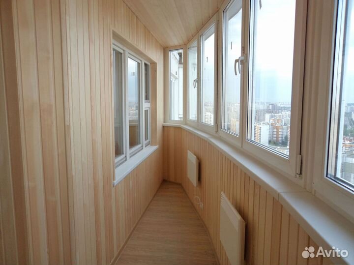 Остекление балконов и лоджий