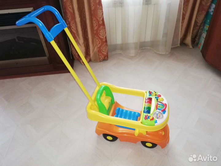 Машинка-каталка chicco 4 в 1
