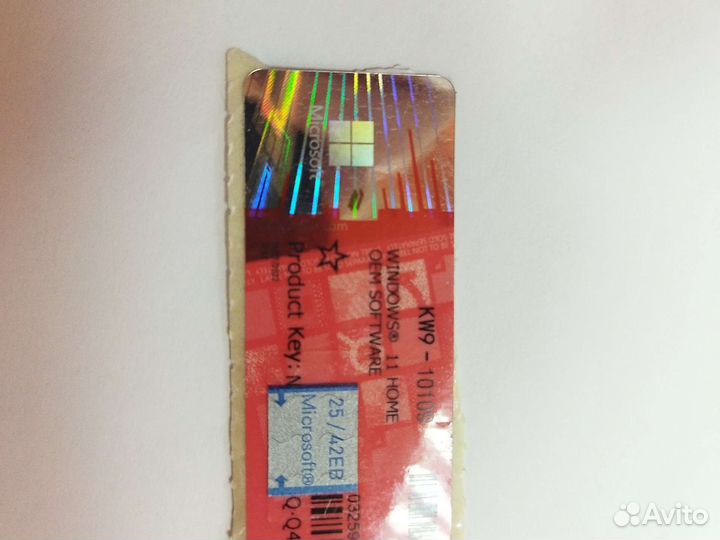 Лицензионный ключ windows 11home