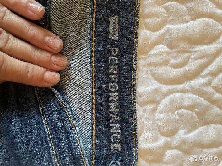 Джинсы мужские levis 511 б/у