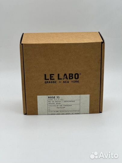 Le labo rose 31 оригинал