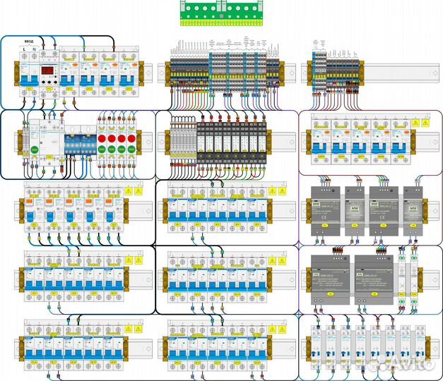 Проектирование и сборка электрощитов. Умный дом