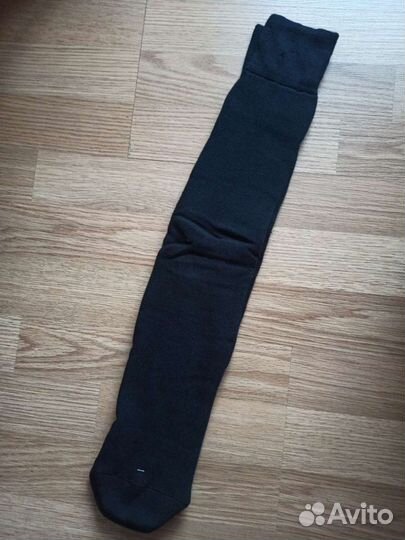 Гольфы махровые чёрные носки безразмерные хлопок