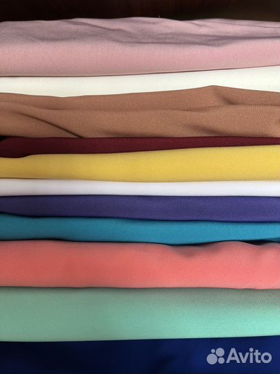 Остатки тканей для пошива одежды, цена за метр