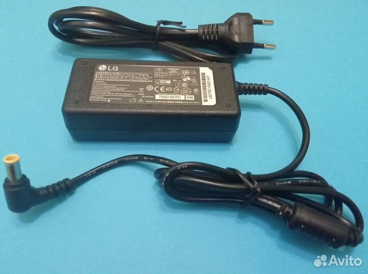 Блок питания 19V 1.7A для монитора LG 24MP59G-P