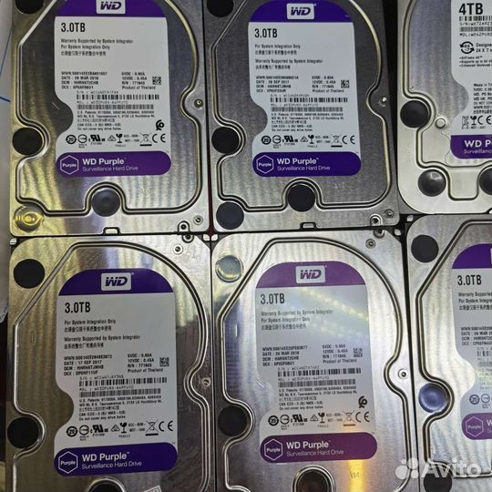 Жесткий диски 3тб /3tb WD WD30purx