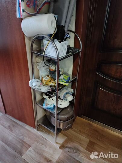 Стеллаж металлический/этажерка в ванную