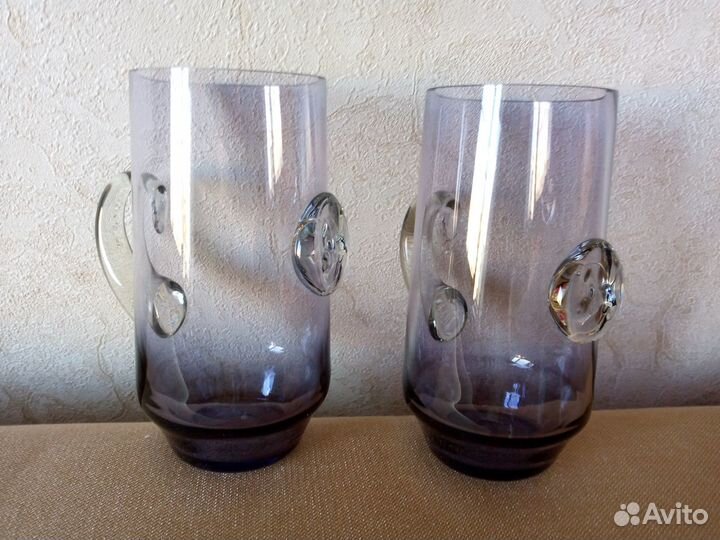 Пивные кружки стеклянные 2 шт