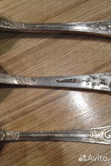 Ложки мельхиор. Кольчугино. СССР
