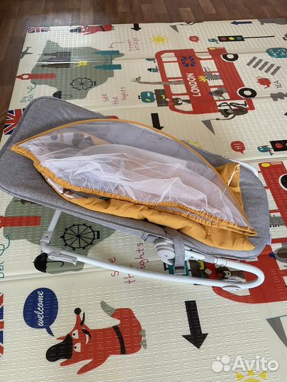 Шезлонг для новорожденных стульчик Kinderkraft