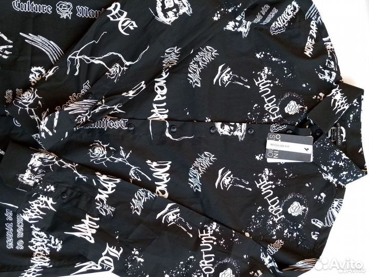 Рубашка мужская с принтом O'Stin Studio