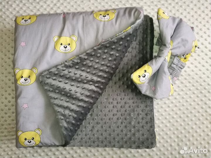 Плед на выписку из роддома