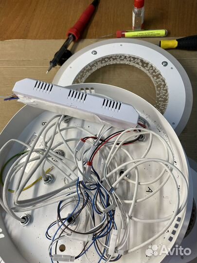 Ремонт светодиодных люстр, светильников и бра