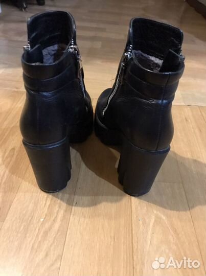 Ботильоны натуральная кожа 37