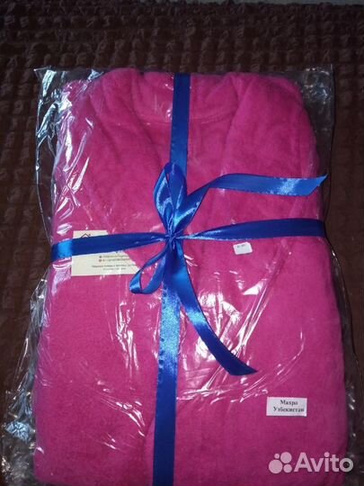 Махровый халат женский новый