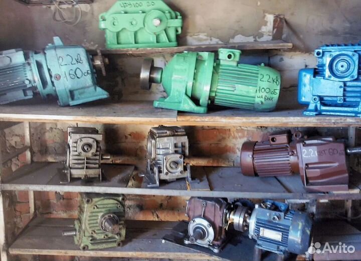 Мотор-Редукторы /Редуктора /Тельферы /лот bbide 96