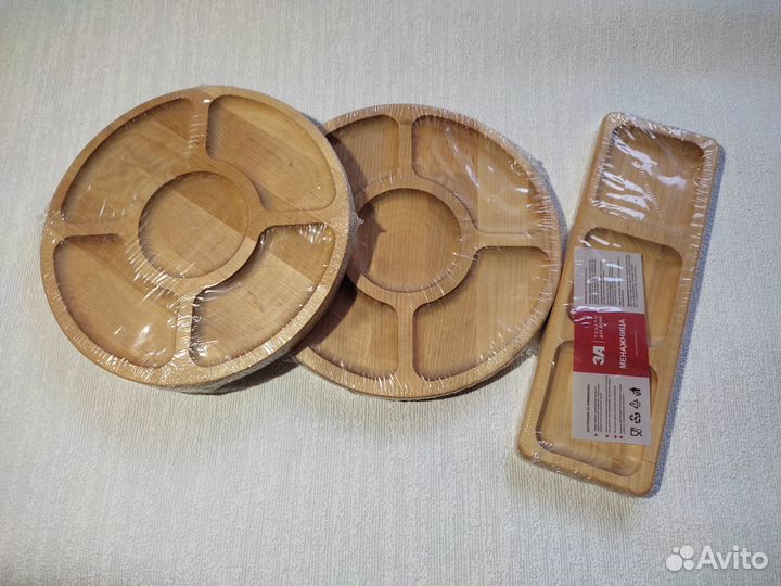 Менажница деревянная