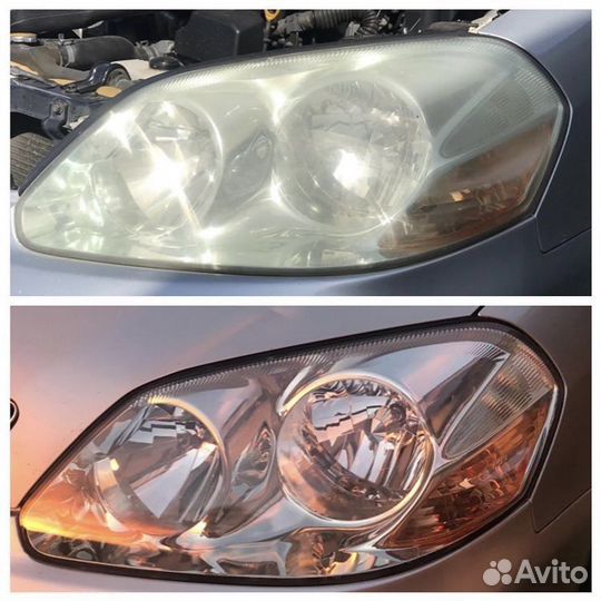 Химическая полировка фар