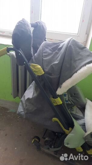 Санки коляска ника kids