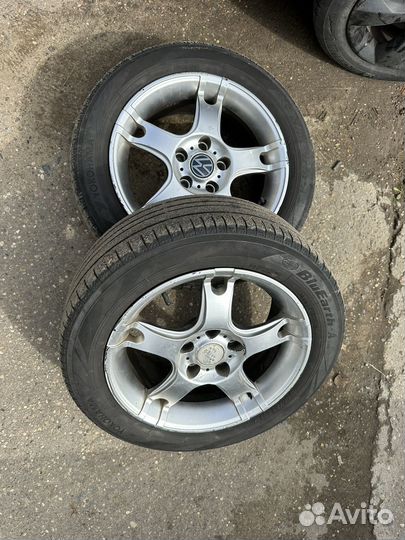 Колеса r16 летние 5х112 vag 205/55r16