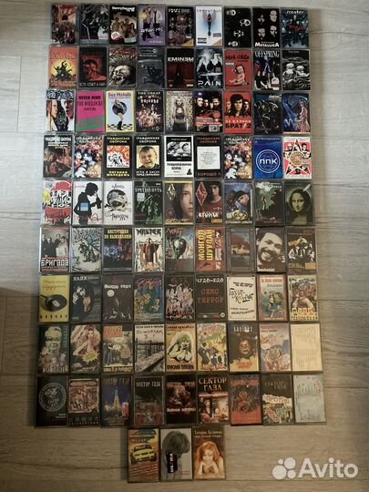 Аудио кассеты с записью (разный репертуар)