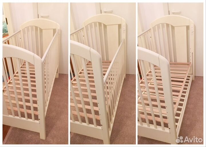 Кровать Fiorellino Fiore 120х60 с матрасом икеа