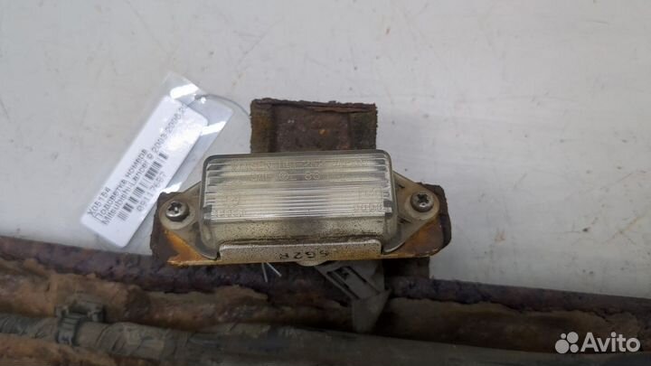 Подсветка номера Mitsubishi Lancer 9, 2006