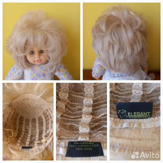 Накладные волосы на заколке, парик, просто волосы