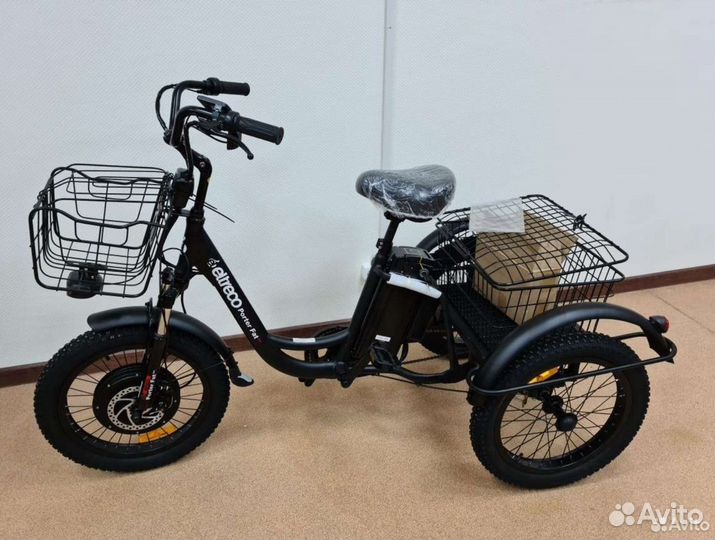 Новый. Электровелосипед трехколесный взрослым