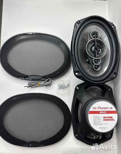 Автомобильные колонки Овалы/13см/16см