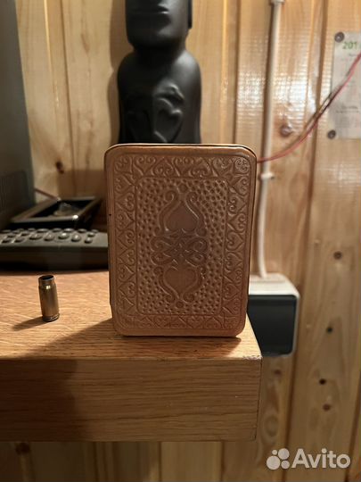 Кожаный футляр для игровых карт СССР