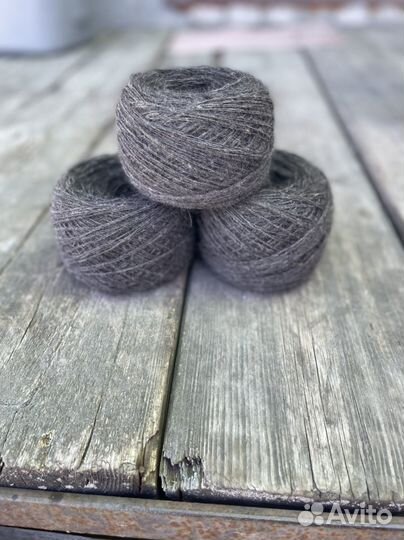 Пряжа из собачьей шерсти 100