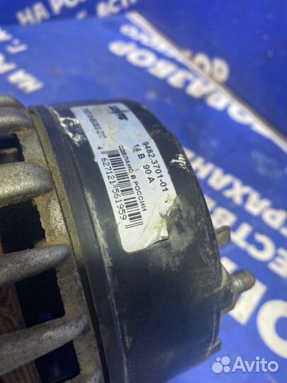 Генератор Renault Duster кроссовер K4M 2014