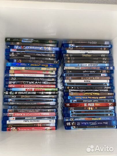 60 дисков blue ray