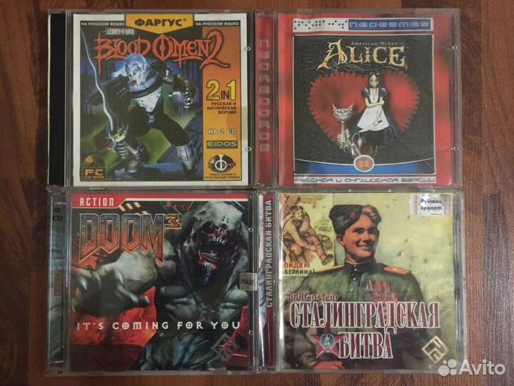 Диски (диск) CD с играми для PC