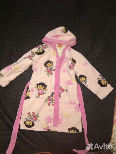 Махровый халат с 