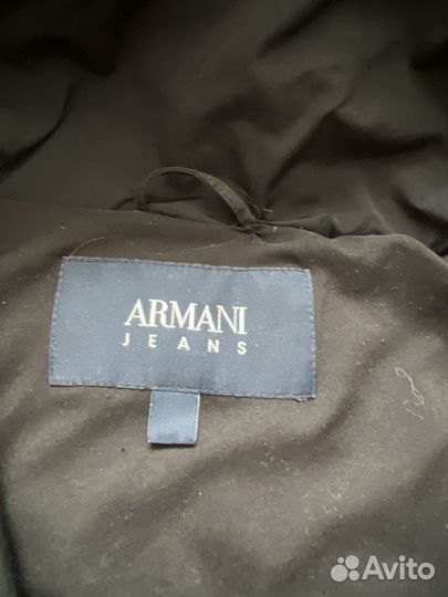 Пальто- удлиненная куртка Armani jeans